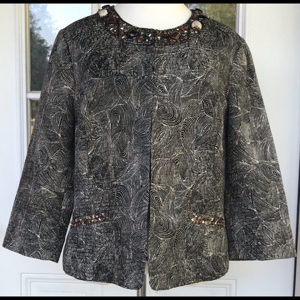 Chico’s bejeweled jacket